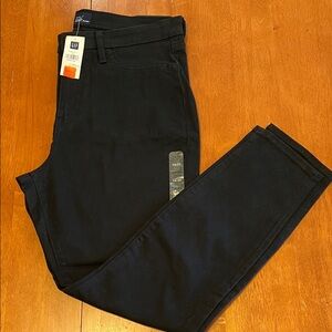 GAP High Rise Favorite Black Jeggings Size 14/32